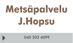 Metsäpalvelu J.Hopsu logo